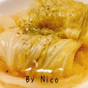 冷蔵庫にあるもので☆ロールキャベツ